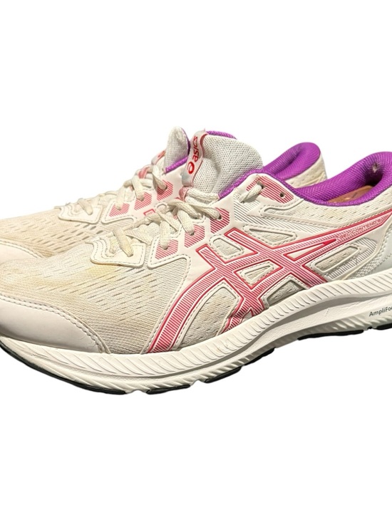 Asics Shoes - ASICS GEL Contend 8 Women’s Running Sneakers Size 10 White Pink Purple Athletic